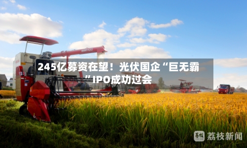 245亿募资在望！光伏国企“巨无霸”IPO成功过会