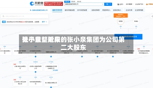 张小泉：近来处于重整阶段的张小泉集团为公司第二大股东
