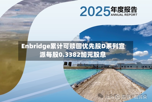 Enbridge累计可赎回优先股D系列宣派每股0.3382加元股息