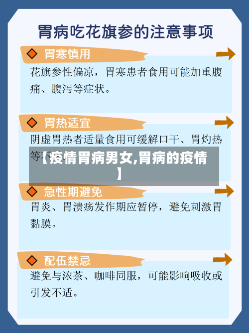 【疫情胃病男女,胃病的疫情】